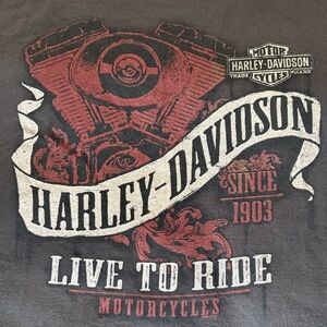 Harley-Davidson Red Rock Charlottetown T XXL Made in USA